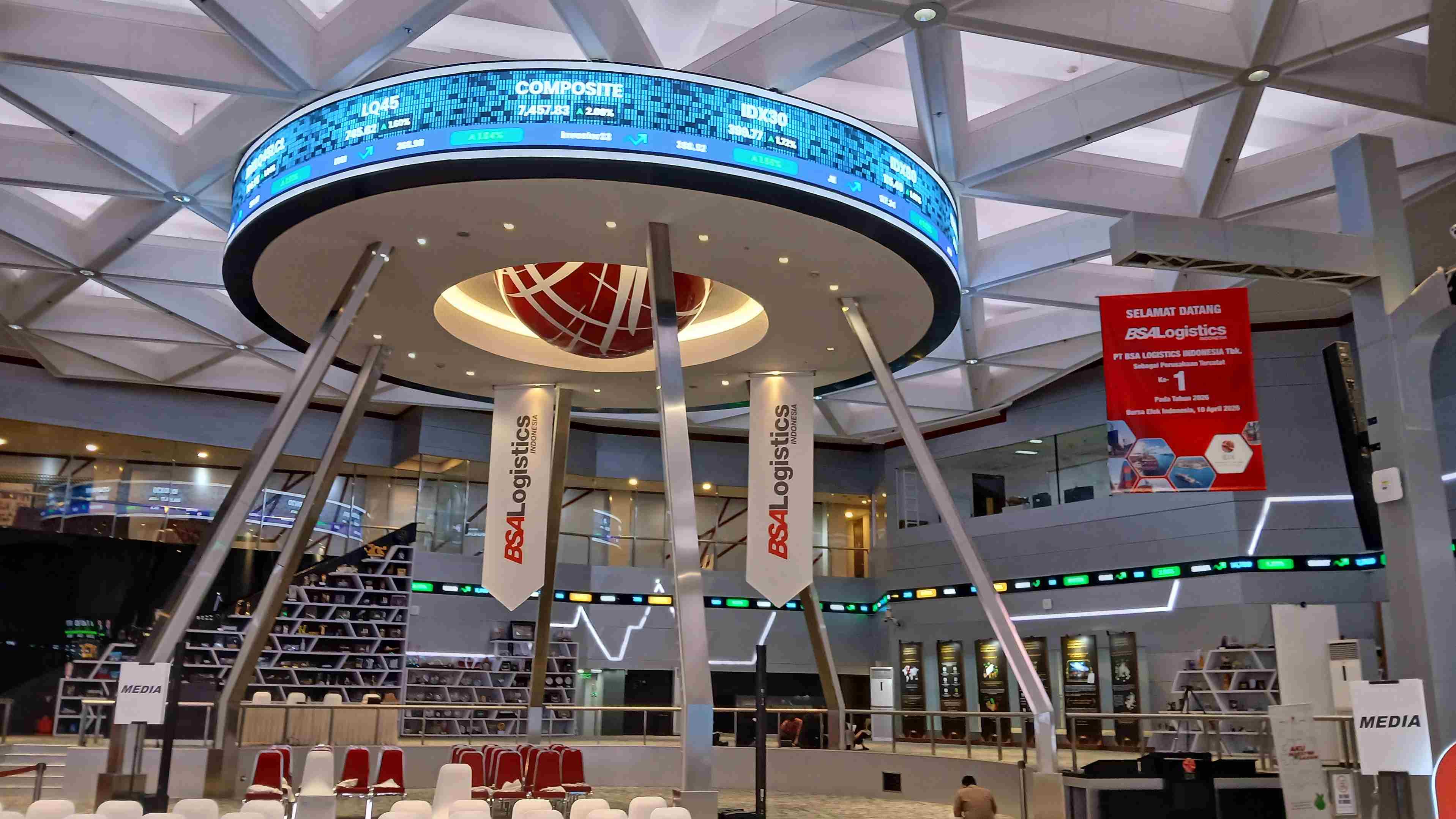 Kembali ke Zona Hijau, IHSG Ditutup di angka 7.458 Poin