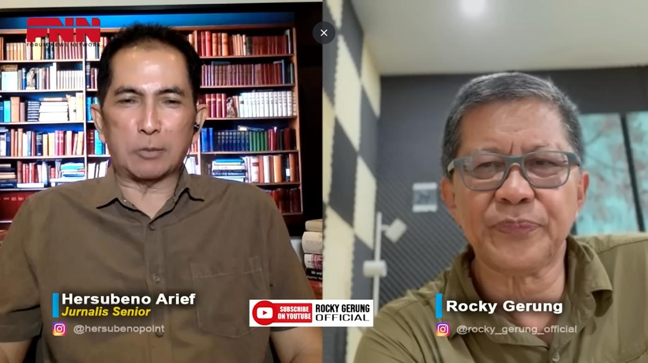 Rocky Gerung Tanggapi Dinasti Jokowi: Masyarakat Digantungkan pada Harapan Baru