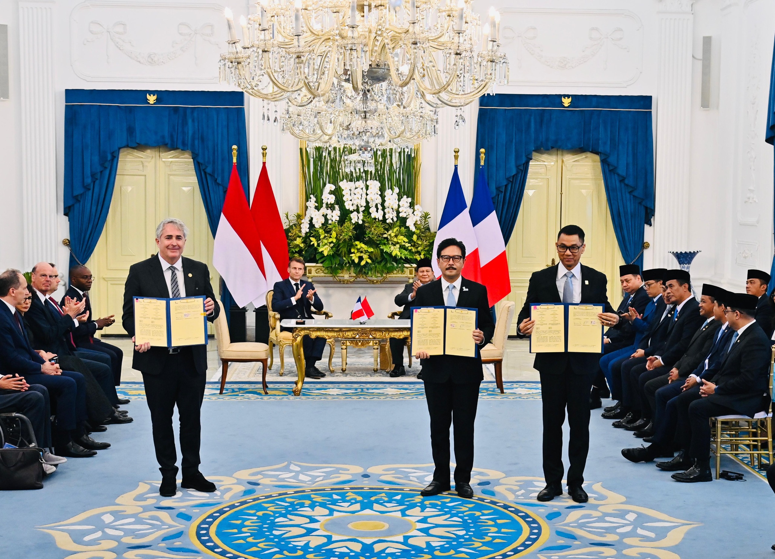 Disaksikan Presiden RI dan Prancis, PLN dengan HDF Energy dan PT SMI Kembali Tegaskan Komitmen Akselerasi Pemanfaatan Hidrogen