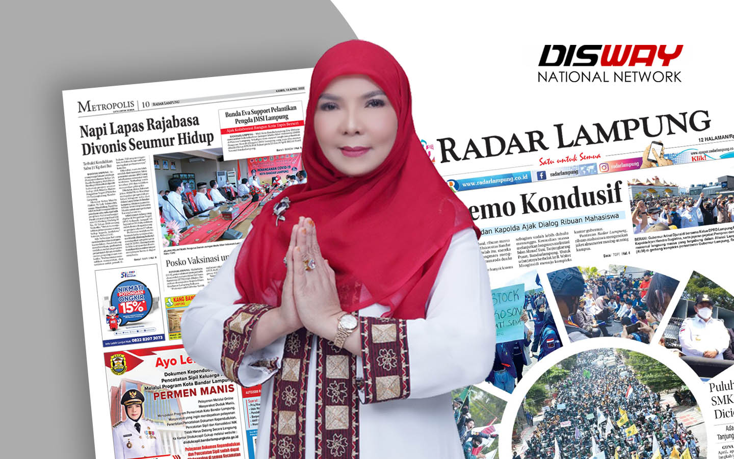 Bunda Eva Ajak JMSI Lampung Kolaborasi Bangun Kota, Taswin: Kami Dukung! 