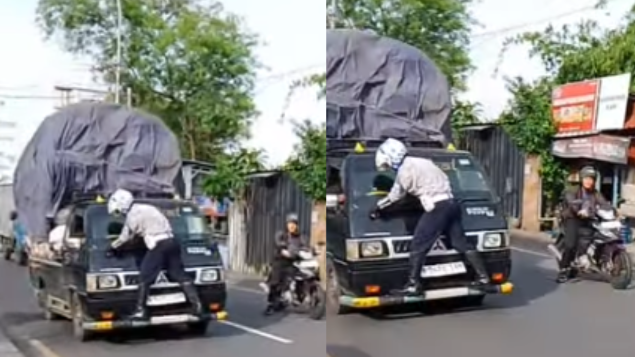 Viral Petugas Dishub Depok 'Nemplok' di Mobil Pikap hingga Terseret, Begini Kronologinya 