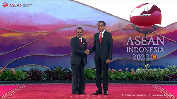 Jokowi Ucapkan Selamat Bergabung Untuk Timor Leste di Keluarga ASEAN