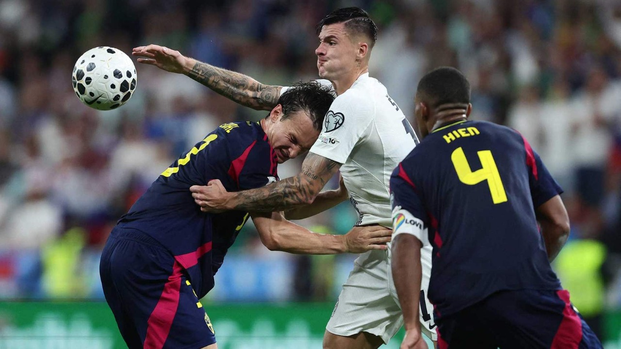 Slovenia vs Swedia 2-2, Duel Sesko dan Gyokeres Berakhir Tanpa Pemenang