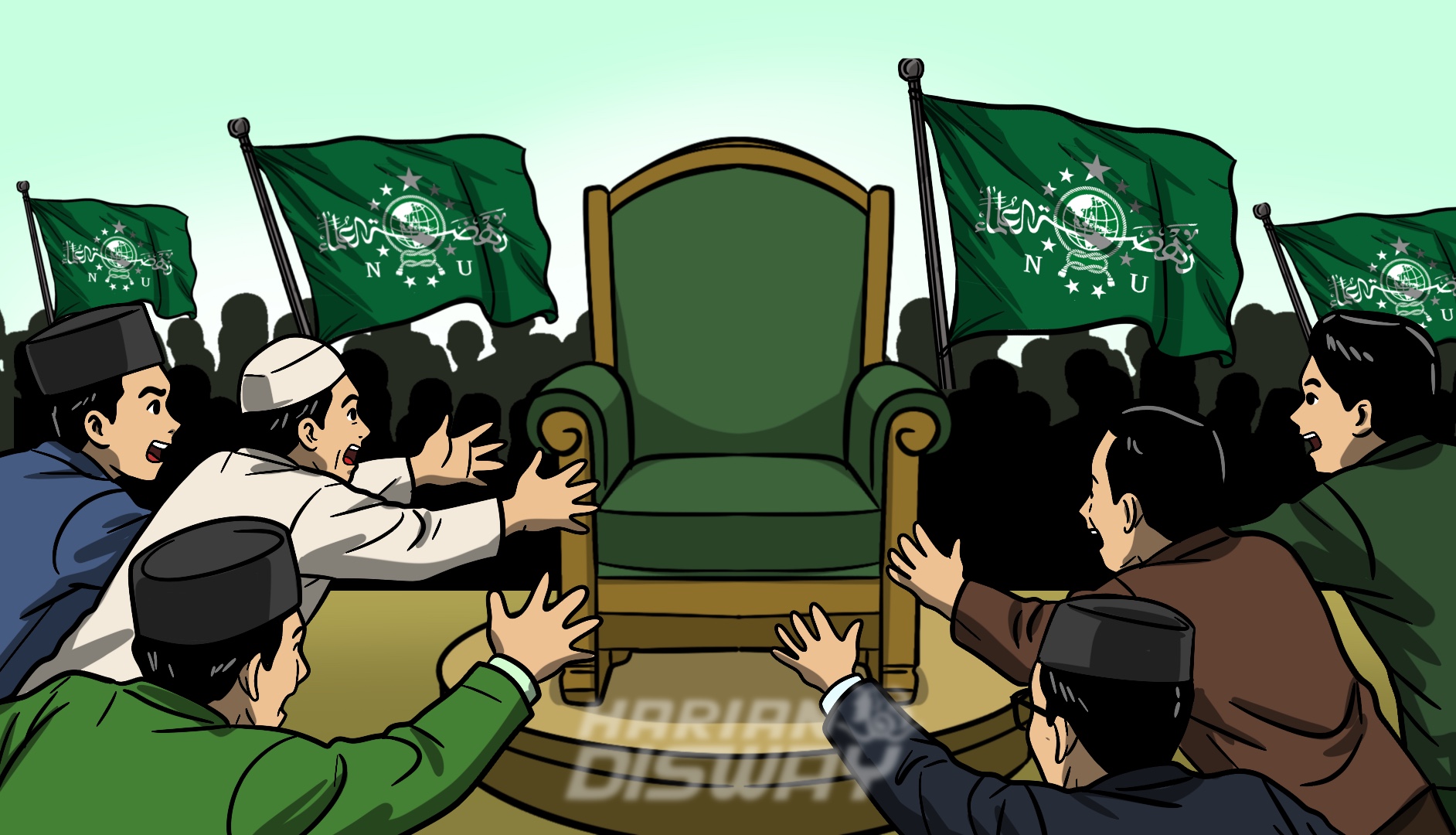 Nahdlatul Ulama  Terlalu Besar untuk Dimiliki