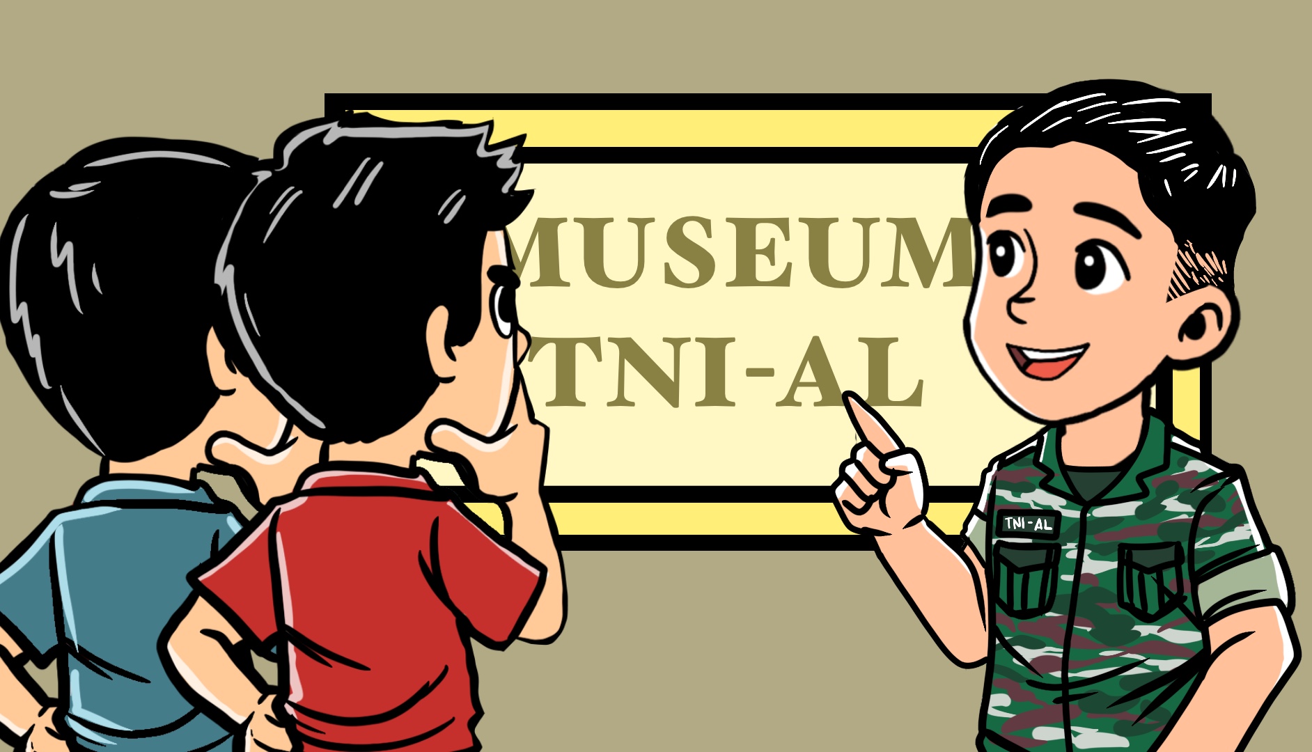 Edukasi Budaya Militer di Museum Pusat TNI Angkatan Laut (TNI-AL)