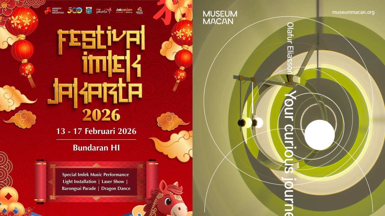 13 Event Jakarta Akhir Pekan 14-15 Februari 2026, Ide Ngedate Murah Spesial Valentine