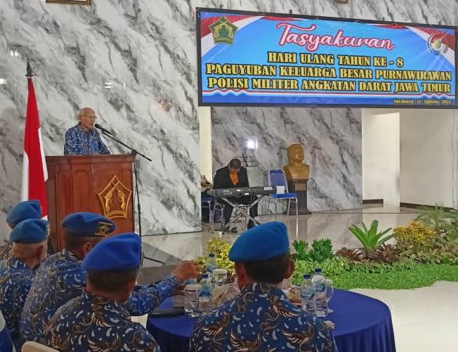 Semangat Tetap Muda: 8 Tahun Paguyuban PKP Pomad Jatim Dirayakan 