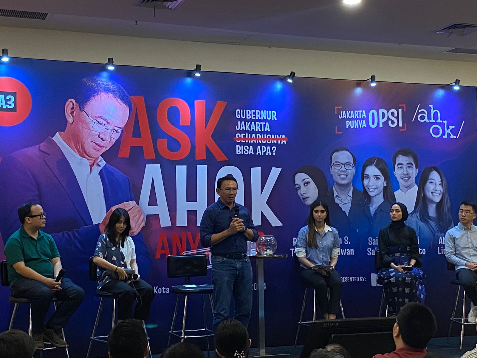 Ahok Ngaku Ditelepon Babah Alun: Kayaknya Gak Jadi Maju di Jakarta