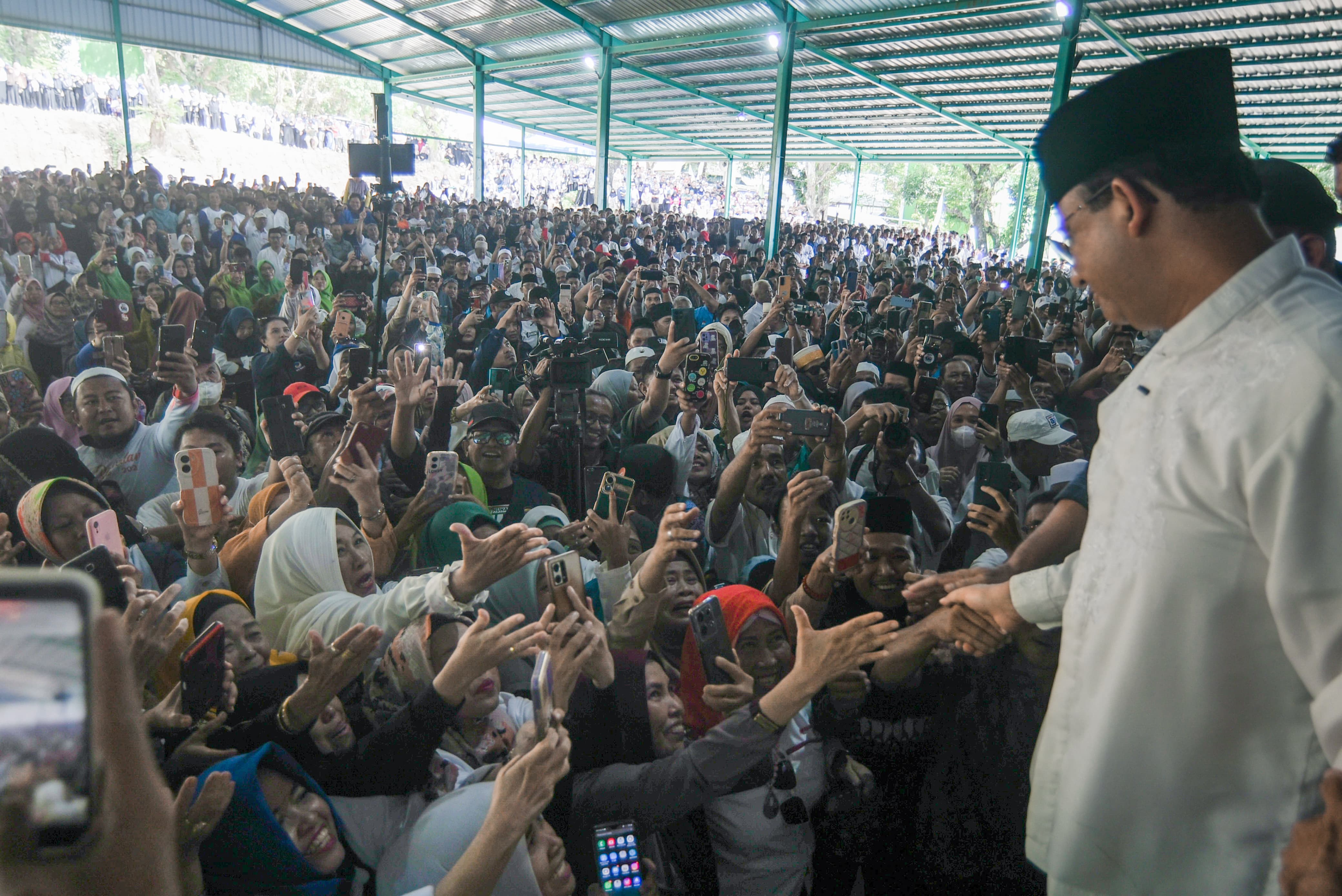 Pimpinan Pondok Pesantren DDI Mangkoso Doakan Anies Jadi Presiden