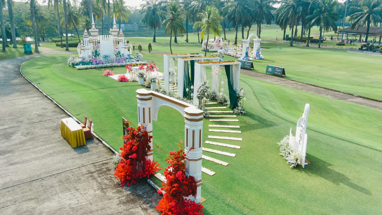 Pilihan Tema Outdoor Wedding Estetik Ada di Jababeka Wedding Expo 2025