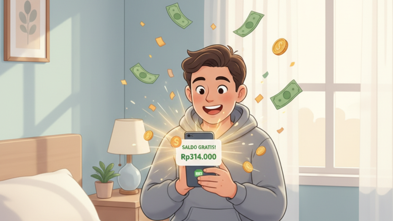 Cara Aman Klaim Saldo DANA Gratis Rp314.000 ke Dompet Digital Hari Ini, Nggak Perlu Modal Besar