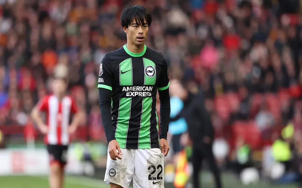 Bintang Brighton Kaoru Mitoma Tabrak Pesepeda Usai Terobos Lampu Merah, Ini Kronologinya