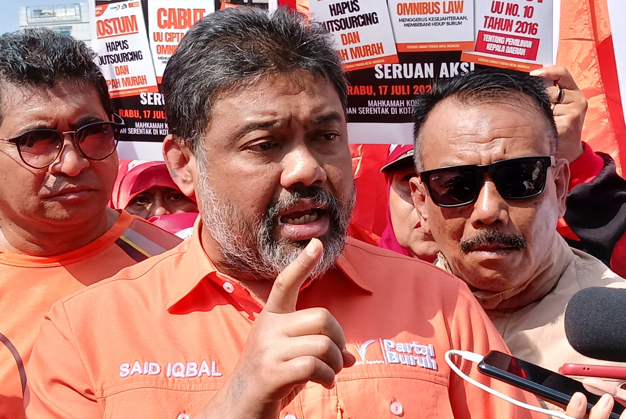 Buruh Ancam Mogok Nasional 1 Bulan jika MK Tak Batalkan Omnibus Law UU Cipta Kerja