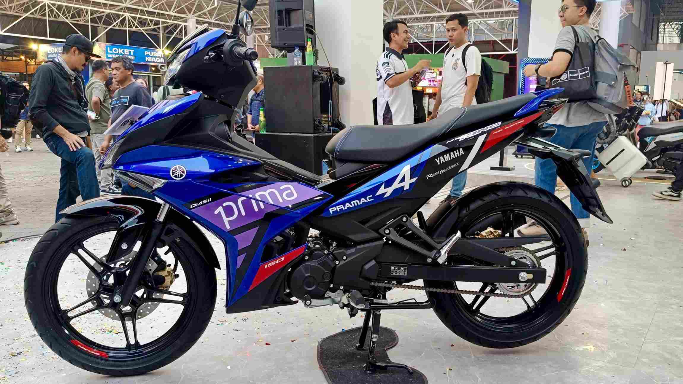 Hadir di Jakarta Fair, Yamaha Luncurkan MX King Edisi Prima Pramac Livery
