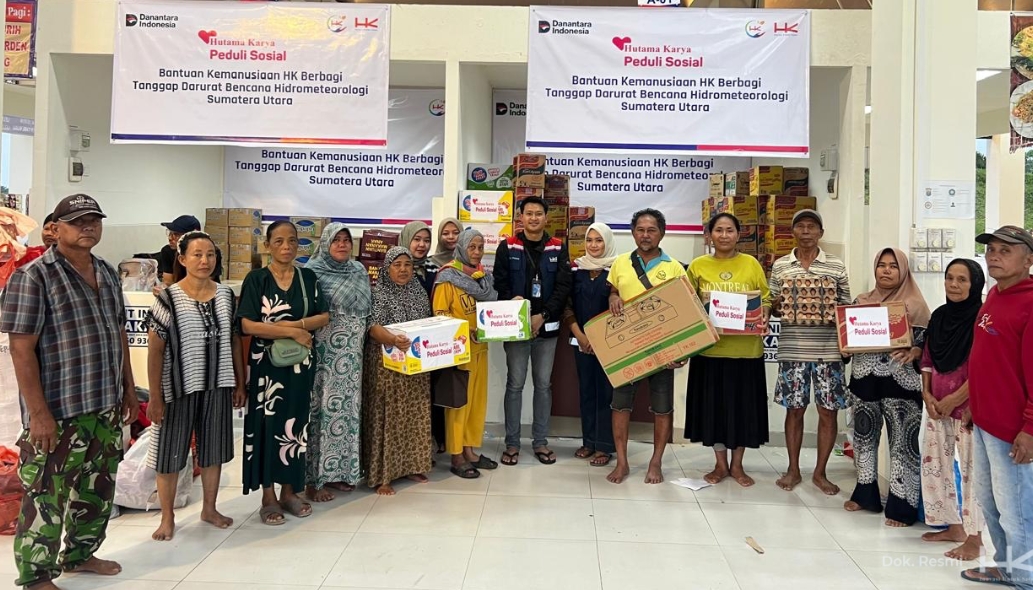 Bantuan Bencana Hidrometeorologi, Hutama karya Perkuat Akses dan Hunian Sementara di Sumut, Aceh dan Sumbar