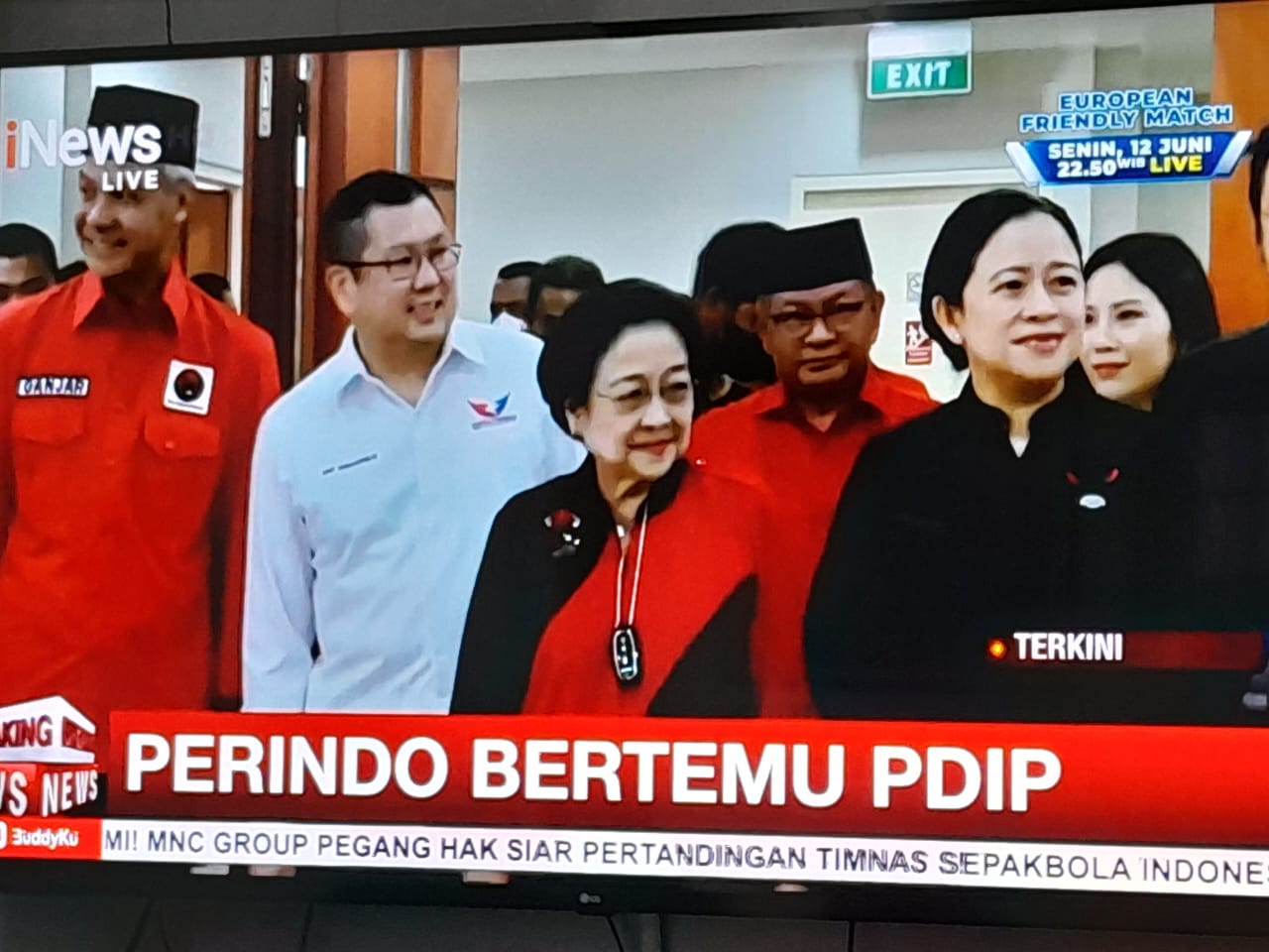 BREAKING NEWS! Rombongan Perindo Tiba di Kantor DPP PDIP, Teken Kerja Sama Dukung Ganjar