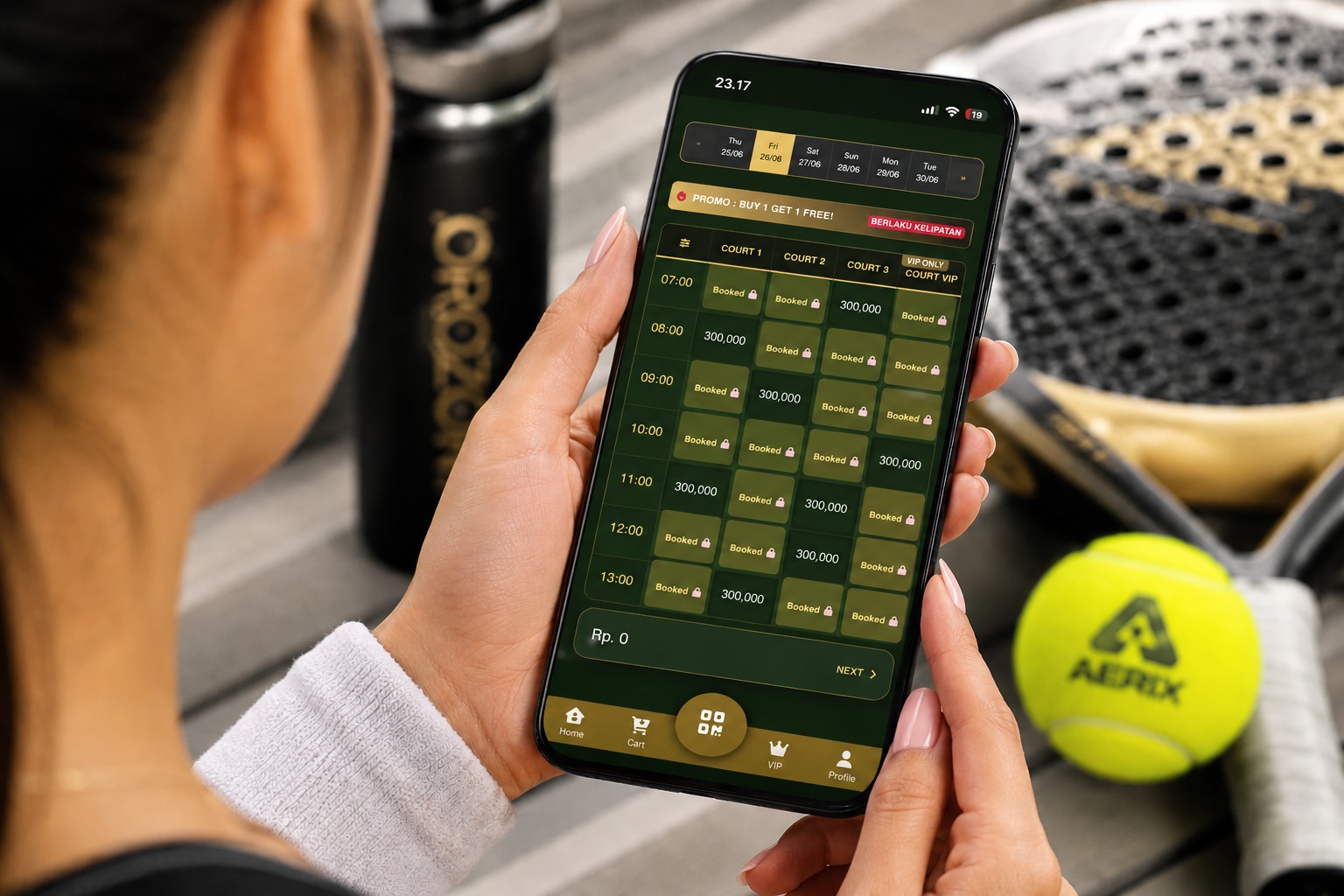 Orozon App, Aplikasi yang Mempermudah Booking Lapangan dan Pengalaman Bermain Padel di Batam