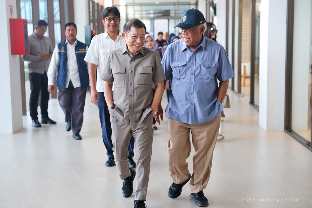 Kepala Otorita IKN Terima Kunjungan Suharso Monoarfa di KIPP Nusantara