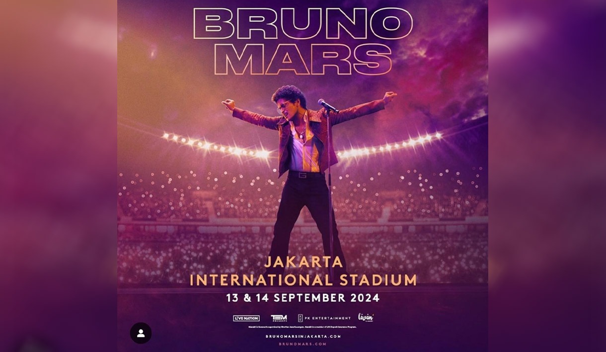 Bruno Mars Bakal Gelar Konser di Jakarta Internasional Stadium, Catat Tanggalnya!