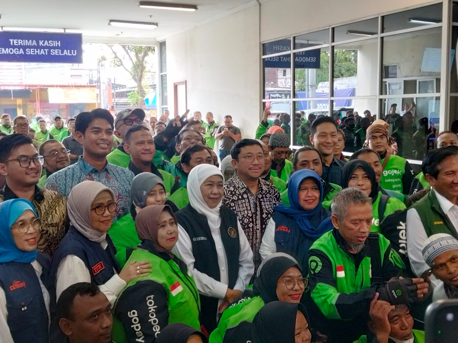 Peduli Driver Ojol, Pemprov Jatim dan Gojek Gelar Cek Kesehatan Gratis untuk 1.000 Mitra
