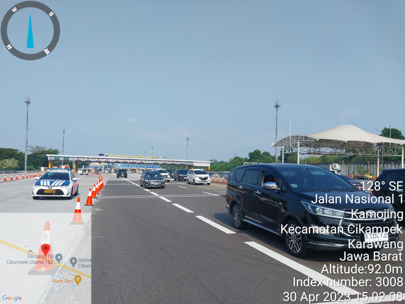 Arus Balik: Ruas Jalan Tol Jakarta-Cikampek Arah Jakarta Diberlakukan Contraflow