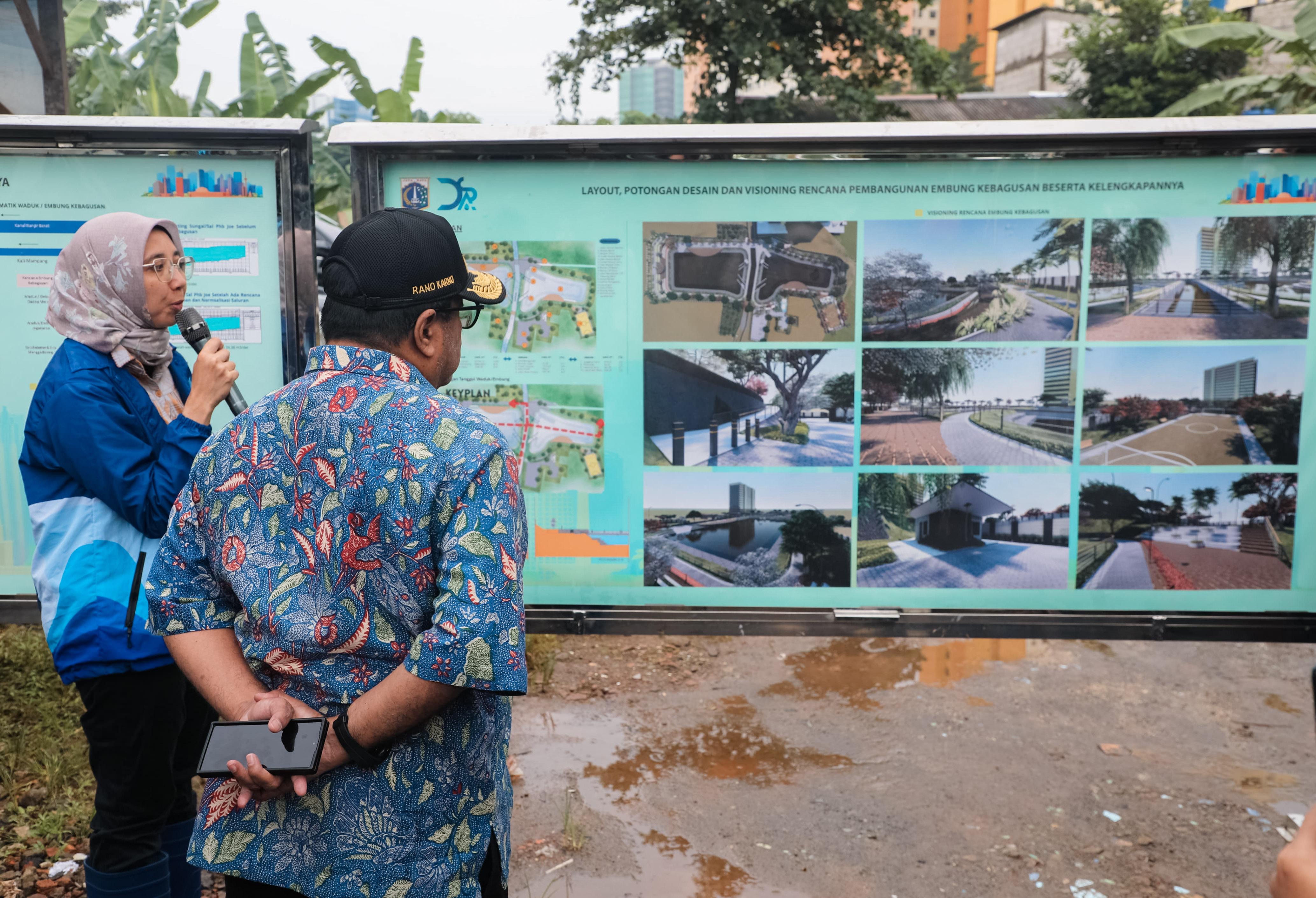 Serius Tangani Banjir, DKI Bangun Waduk Kebagusan dengan Anggaran Rp62 Miliar
