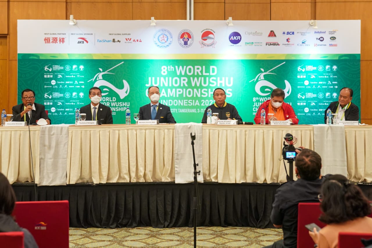Indonesia Gelar Kejuaraan Dunia Wushu Junior 2022 di ICE BSD Tangerang, Cek Tanggal Mainnya!