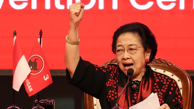 Megawati Dikukuhkan Kembali Sebagai Ketua Umum PDIP 2025-2030