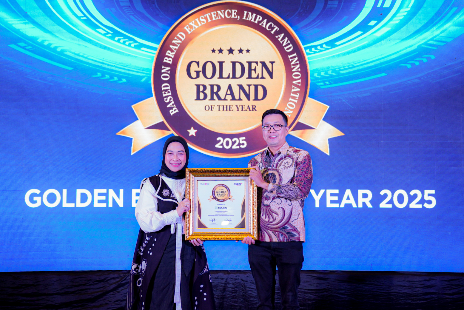 Jadi Perkakas Otomotif Terbaik, Tekiro Tools Diganjar Penghargaan Golden Brand of The Year 2025