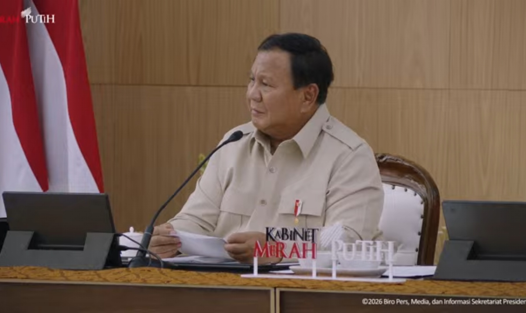 Prabowo: Selama Niat Bersih dan Tak Mencuri Uang Rakyat, Pemerintah Tak Perlu Gentar