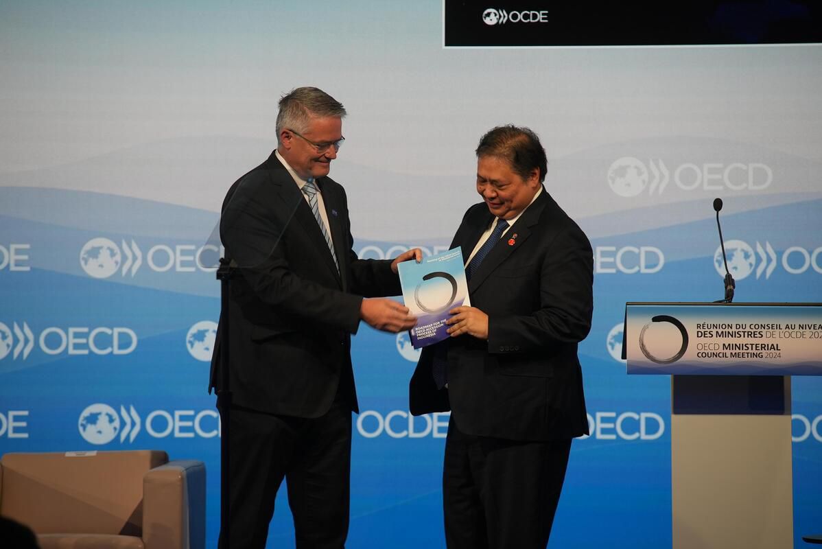 Kunjungan Kerja Menko Airlangga ke Prancis dan Belgia, Percepat Aksesi OECD dan Ratifikasi I-EU CEPA