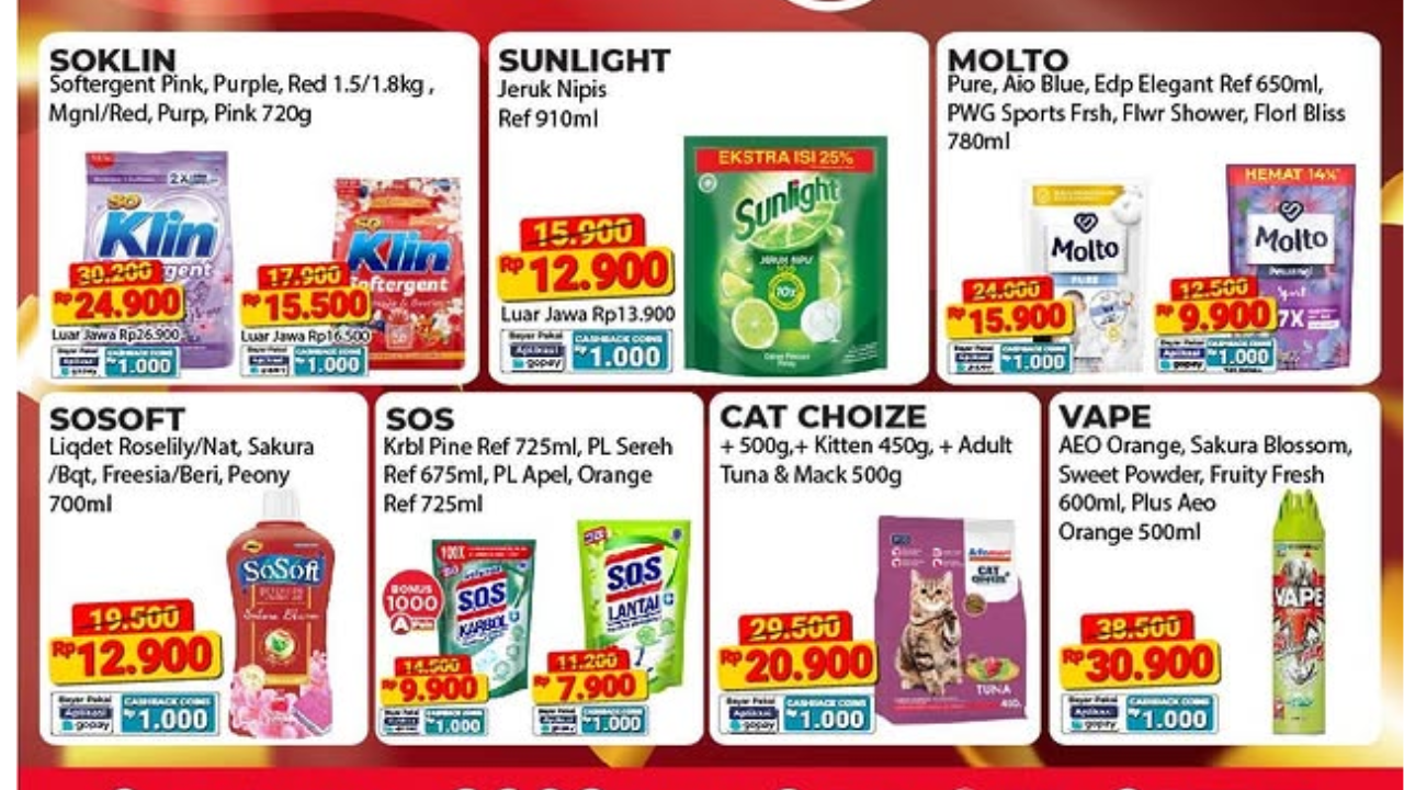 Katalog Promo Alfamart Terbaru Hari Ini 18 Desember 2024, Sabun Molto Cuma Rp9 Ribu