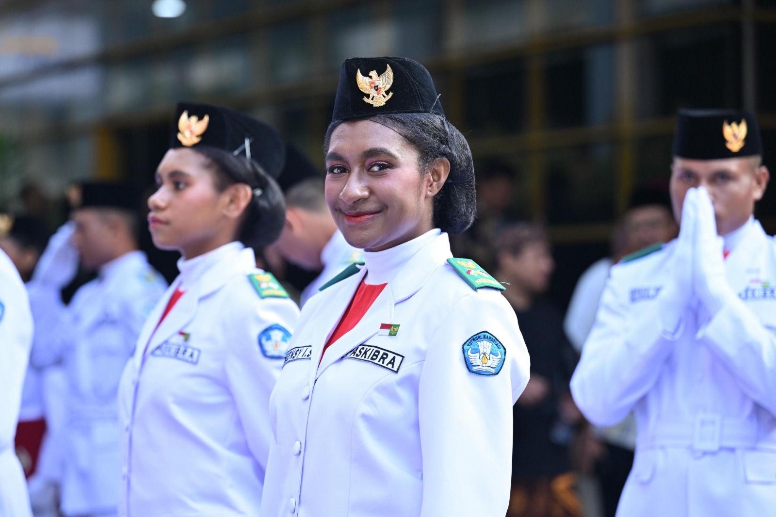 Senyum Manis Paskibra 2025 Asal Papua, Ungkap Cerita Haru dan Rasa Bangga