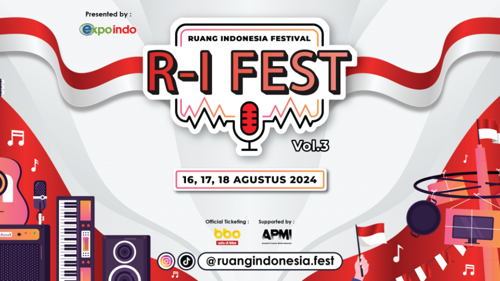 Spesial Kemerdekaan RI Fest 2024 Digelar 16-18 Agustus di Gambir Expo, Cek Line Up dan Harga Tiketnya di Sini