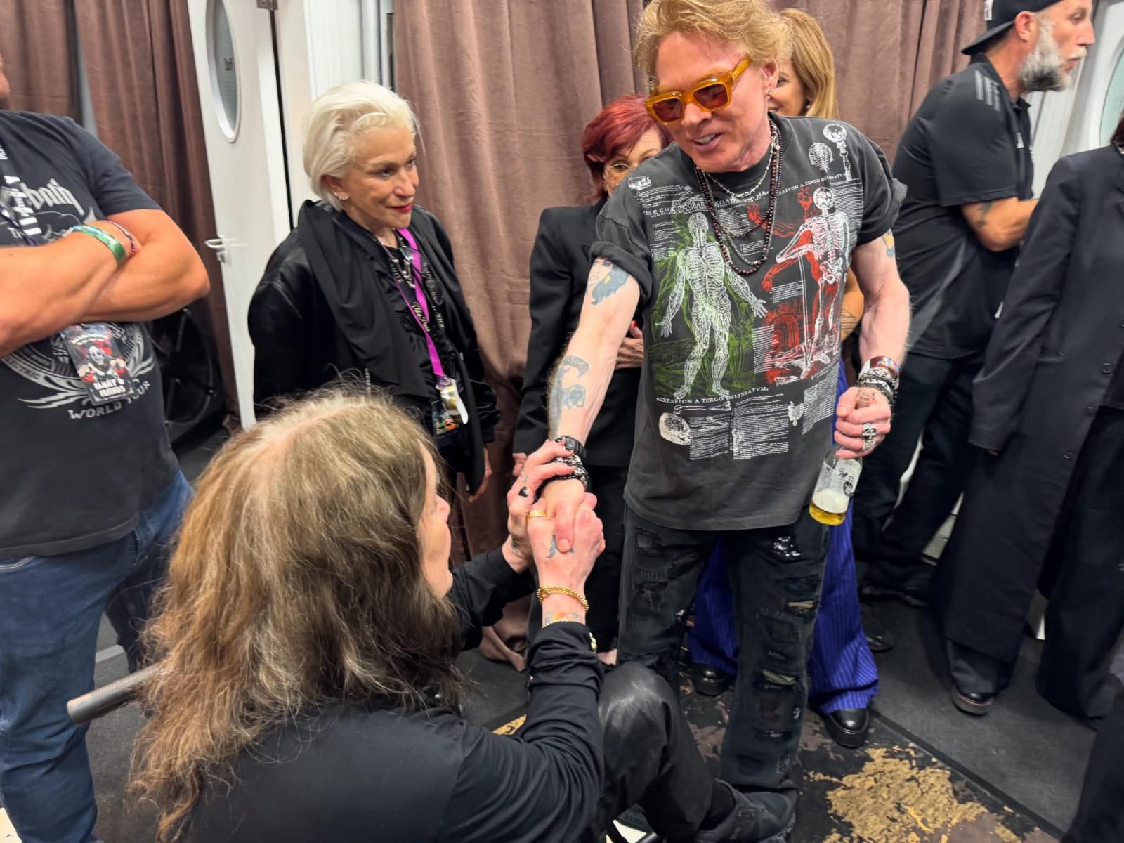 Ozzy Osbourne dan Axl Rose Bertemu Pertama Kali di Konser Black Sabbath, Back to the Beginning