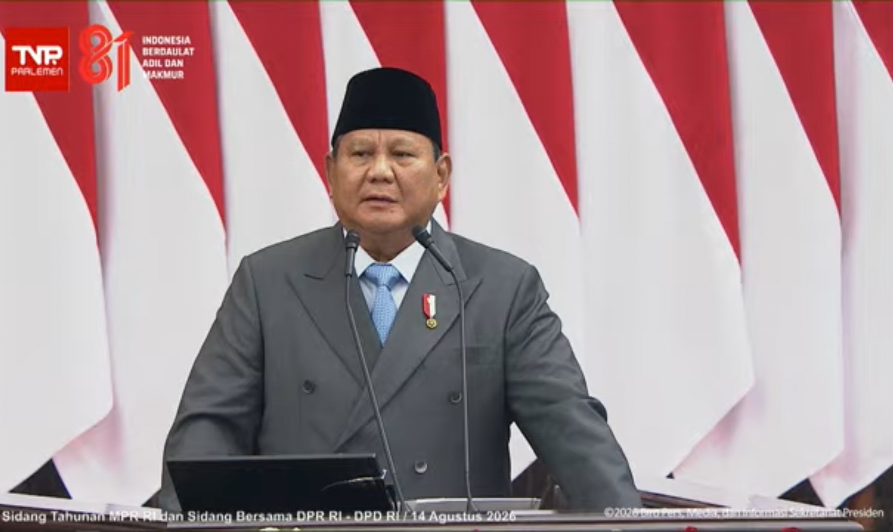 Prabowo: Kalender Pemerintahan Saya Tak Kenal Tanggal Merah