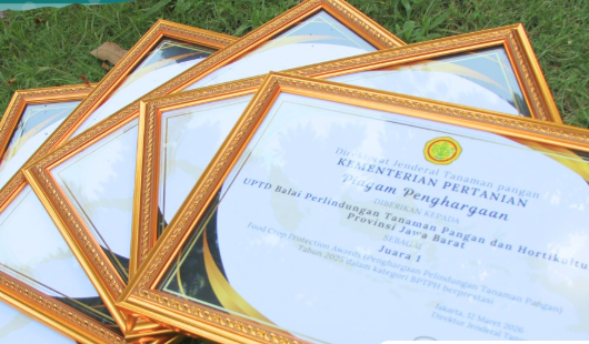 BPTPH Jawa Barat Boyong Semua Penghargaan Tingkat Nasional