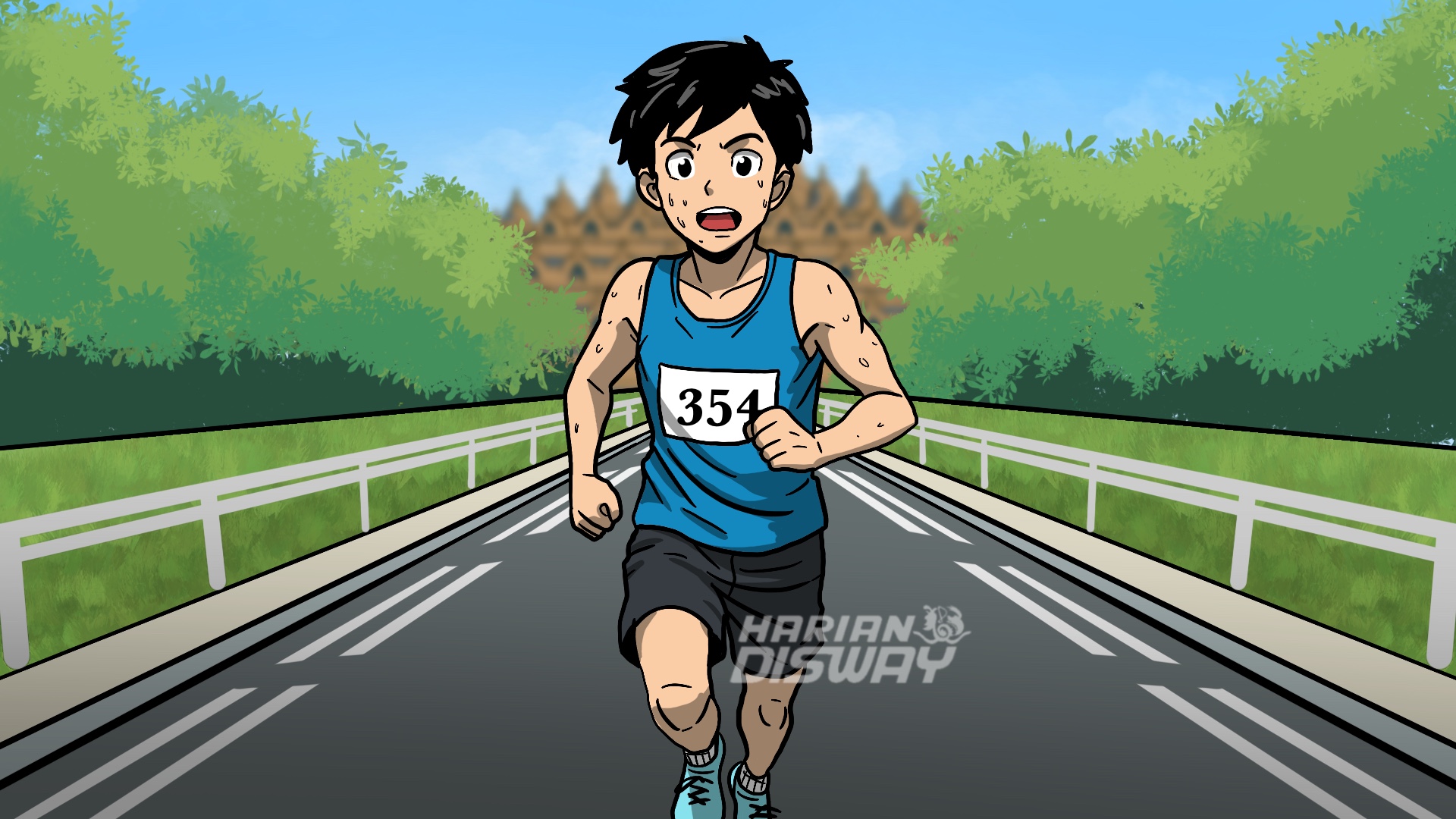Borobudur Marathon dan Cerita Keringat di Kaki Candi