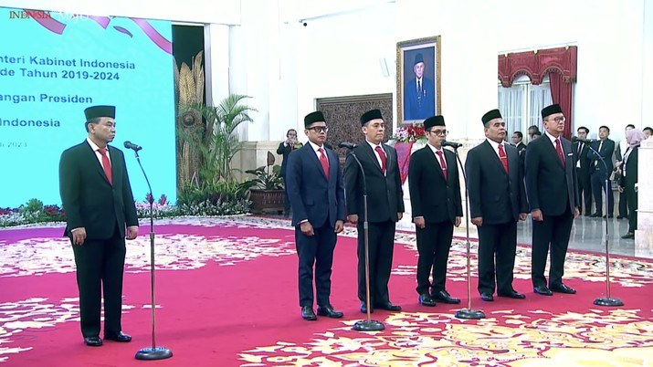 Ini Nama 6 Menteri Dan Wamen Hasil Resuffle Kabinet Jokowi 17 Juli 2023