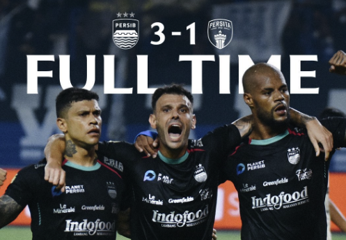 Persib Bandung vs Persita 3-1: Maung Bandung Terus Ancam Persebaya! 