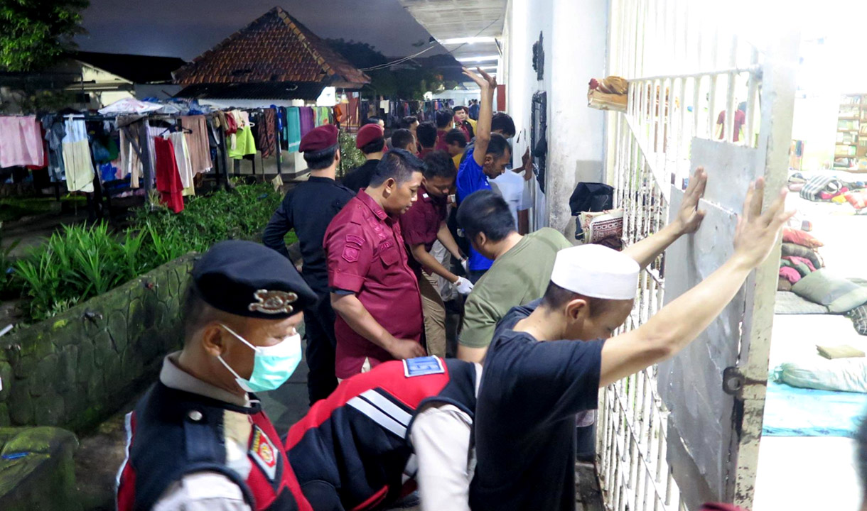 Temuan Inspeksi Mendadak ke Kamar Napi Lapas Pemuda Kelas IIA Tangerang 