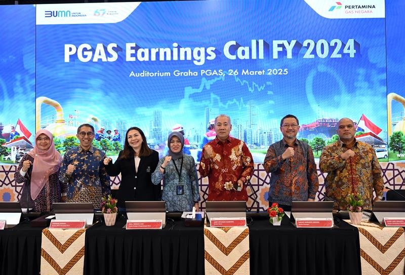 Perkuat Operasional dan Optimalisasi Keuangan, PGN Catat Kinerja Positif 2024