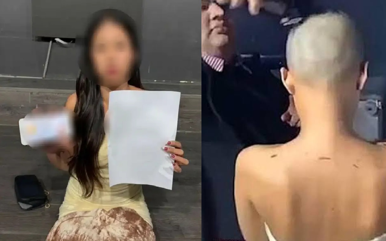 Viral! Wanita 18 Tahun di Bangkok Diduga Dicukur Botak Gara-gara Tak Bisa Bayar Bill Rp32 Juta
