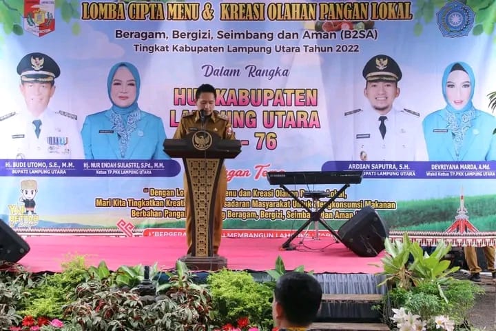 Wabup Ardian Buka Lomba Cipta Menu B2SA