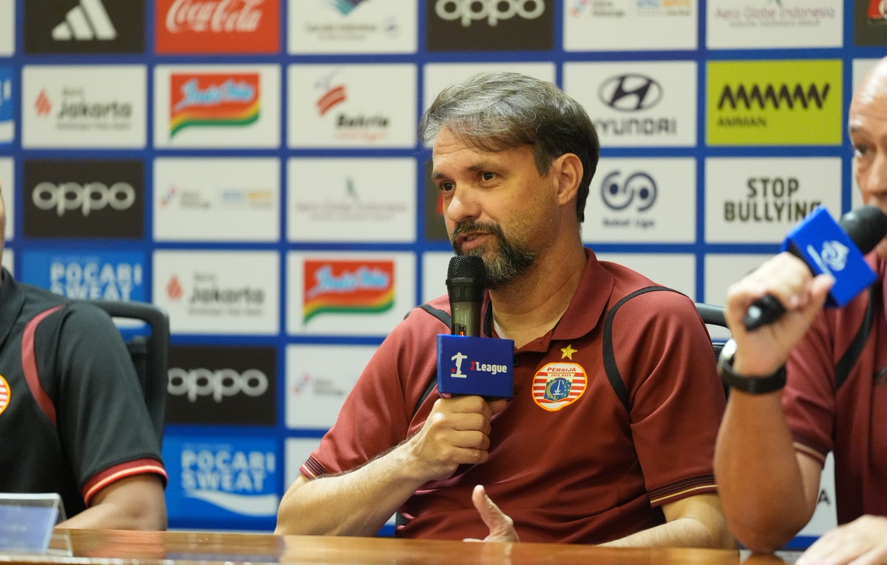 Persija vs Persijap Tak Tayang di Televisi, Mauricio Souza Imbau Jakmania Penuhi GBK