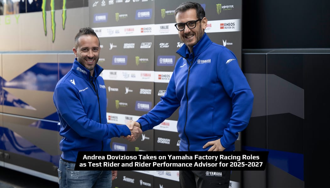Resmi! Peran Ganda Dovizioso di Yamaha: Test Rider dan Konsultan Performa hingga 2027