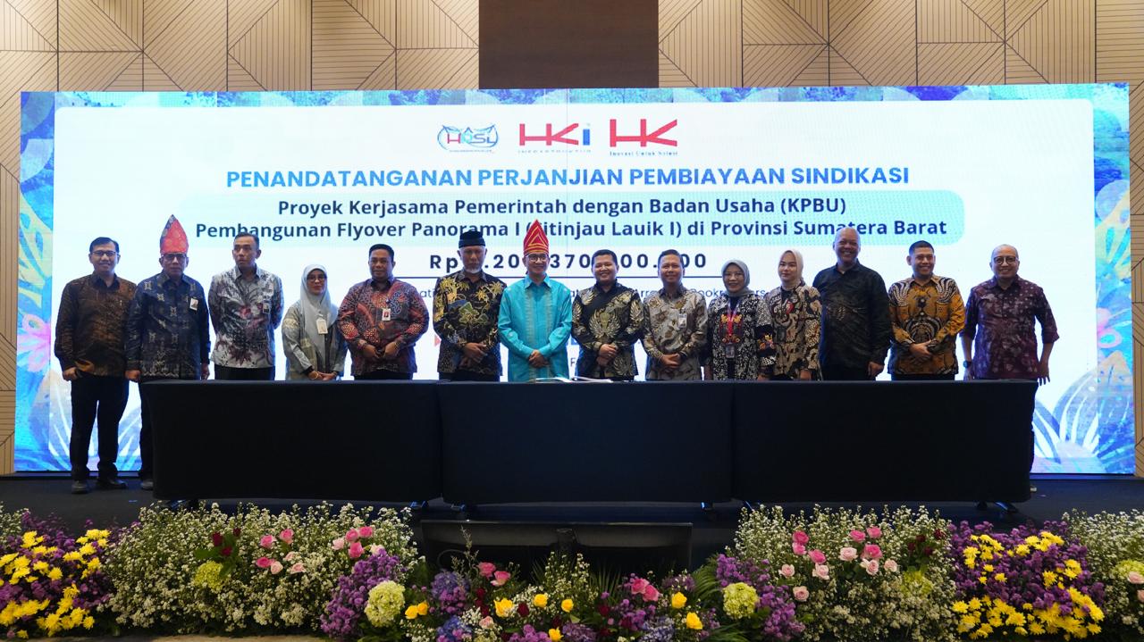 Flyover Sitinjau Lauik Sumbar Dikebut, BRI Sokong Pembiayaan Rp2,2 Triliun