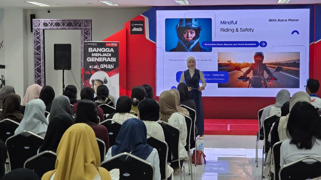 Edukasi 'Zen on Wheels',  Tenang Berkendara ala Kartini Masa Kini