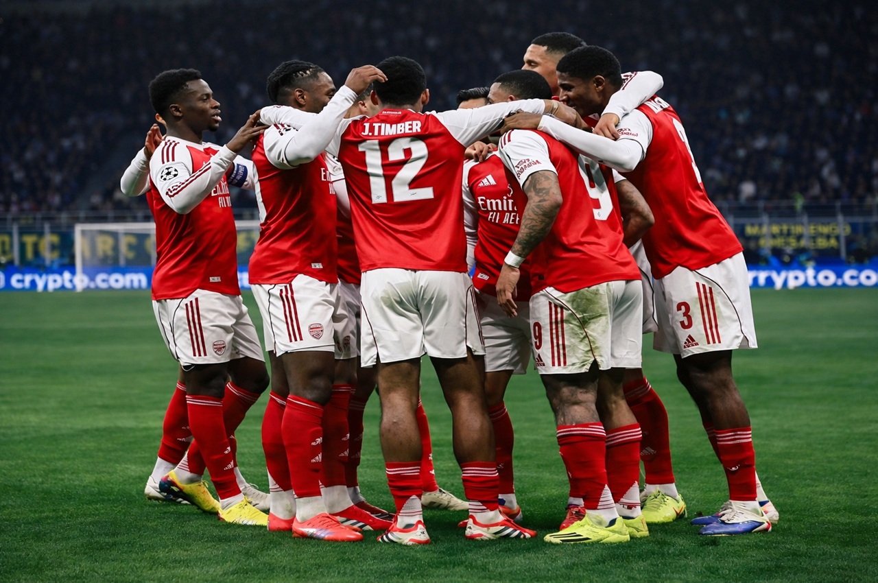 Arsenal Tak Terbendung di Liga Champions, Tumbangkan Inter Milan 3-1 di San Siro