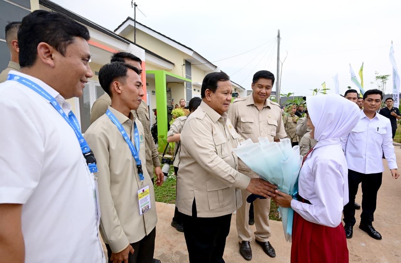 Rudy Susmanto Hadiri Peresmian 26.000 KPR Subsidi Oleh Presiden Prabowo di Cileungsi